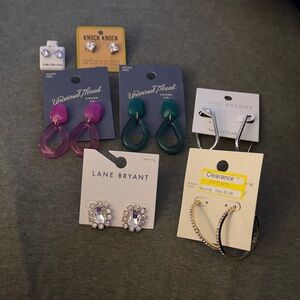 7 Pairs of New Earrings